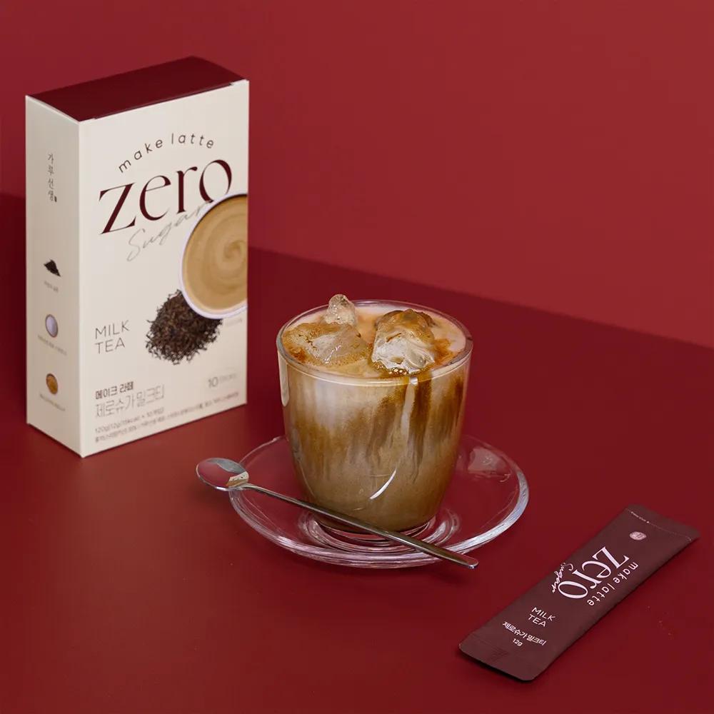 Garumaster Make Latte Zero Sugar #Milk Tea 12g*10ea