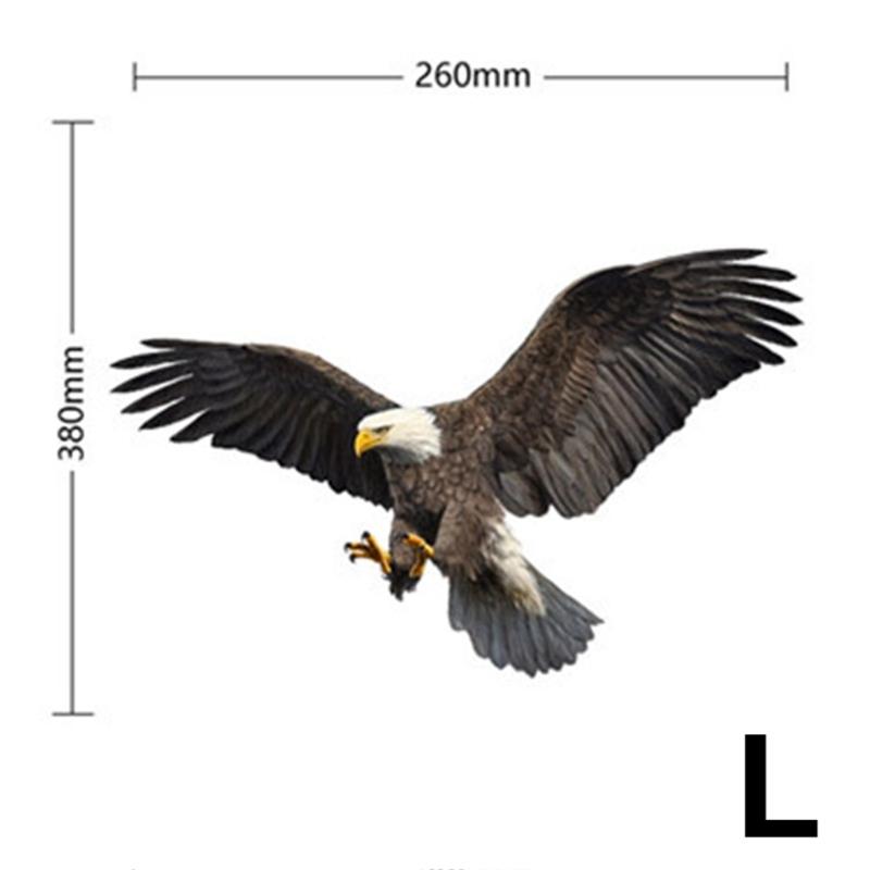 Set Of 2 Bird  Car Stickers Reflective Waterproof Decals Car Hood Cover Sticker for Car Window  Laptops Skateboards