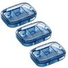 Travel Pill Storage Case Mini Waterproof Medicine Organizer with Separate Compartments for Home Office Outdoor and Vacation Use