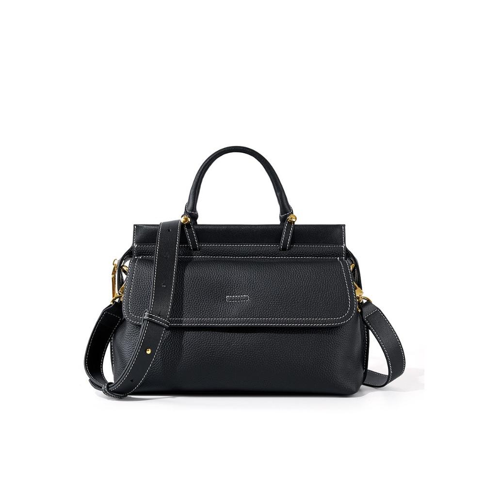 Torba damska o dużej pojemności Torba ze skóry bydlęcej Nowa torba na ramię listonoszka