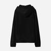 DOD Crochet Zip-Up Hoodie (Black)
