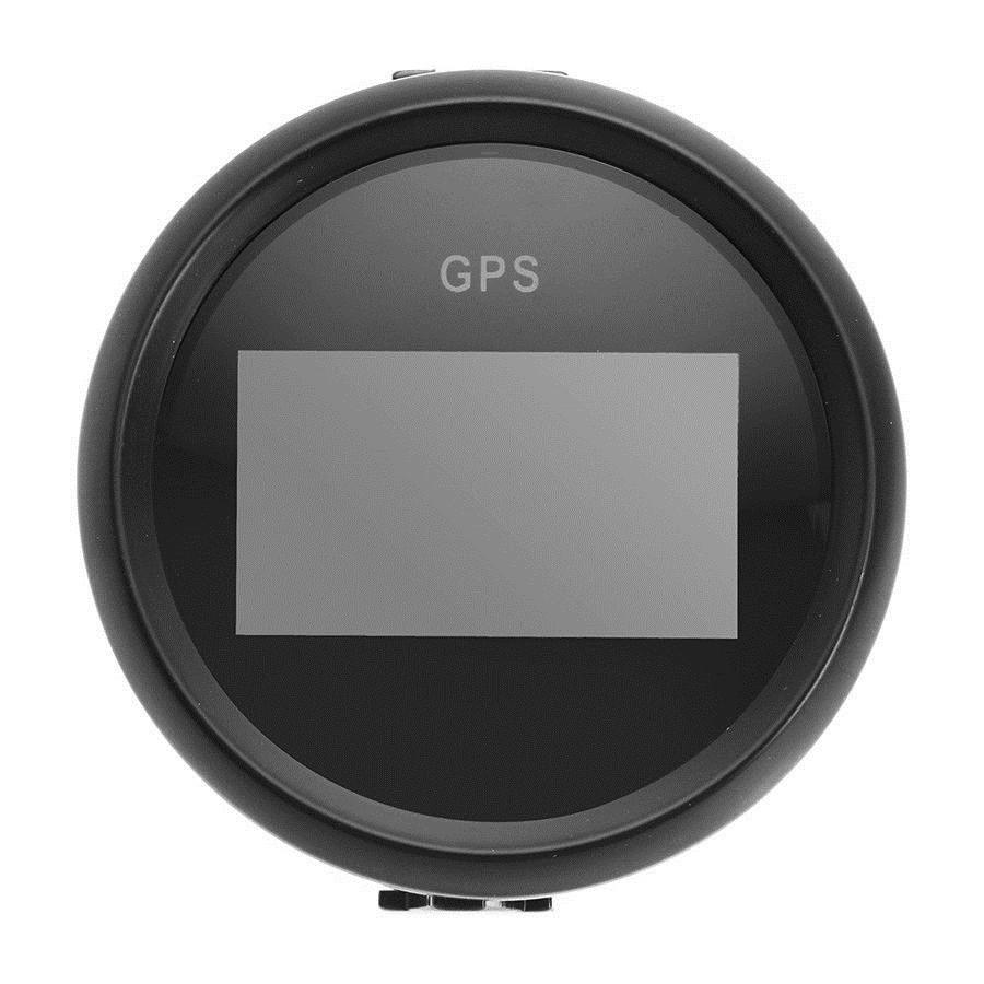 52mm Car Marine GPS Speedometer Waterproof 7 Color Backlight Anti-fog 0-999 Knot