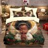 2/3pcs bedding set Digital Print Comfortable Duvet Cover for Home Bedroom Decoration, 1 Duvet Cover and 2pillowcase with Zippers