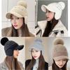 Winter Layered Drop Earmuffs, Knit Hats, and Fur Hats
