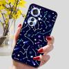 Phone Cover for OPPO Reno11 F 5G Case Black Silicone TPU Fashion Marble Print Shells for Oppo Reno 11F Protective Capa Soft Bags