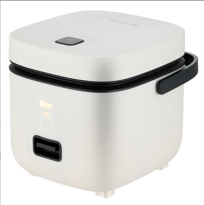 Small Appliances Compacte Rijstkoker voor Thuis voor 1-2 Personen, Multifunctionele Stoomkoker voor Studentenkamer, Ouderwets Ontwerp