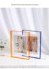 Modern Minimalist Rectangular Acrylic Wall Hanging Display Frame