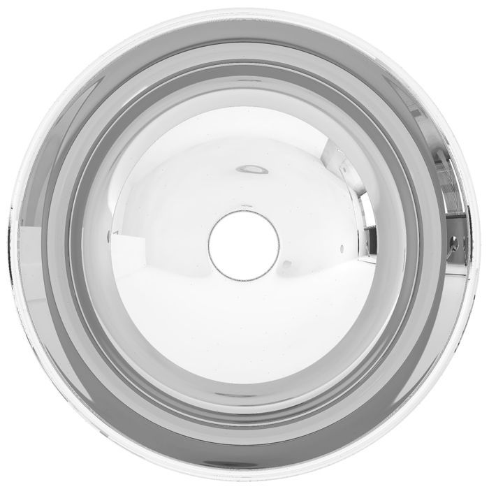 Lavabo - VIDAXL - 28 x 10 cm - Céramique - Gris - A poser - Rond