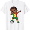 Sénégal Dab Kid Dessin Animé Drapeau Sénégalais pour Garçons Enfants T-Shirt