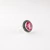 Pink Tourmaline Gemstone 925 Sterling Silver Jewelry Handcrafted Partywear Ring RR-62-1