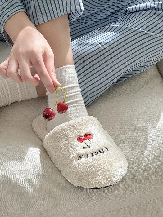 RUGUM Фруктовые Вишневые Домашние Тапочки для Гостиной single type