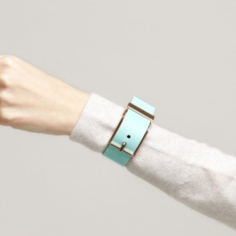 

MILMA LADY BRACELET - TIFFANY BLUE Add outer holes