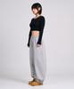 Osillos D18 Triple Pintuck Balloon Sweatpants_Melange