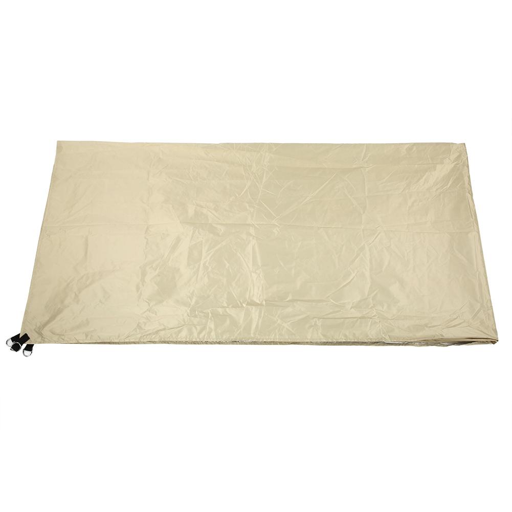 Wasserdichtes Sonnensegel UV-Schutz Sonnenschutz Markise für Terrasse Garten Außenanlage 3,6x3,6m