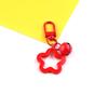 Korean Style Sweet Acrylic Star Keychain Pendant with DIY Perler Beads