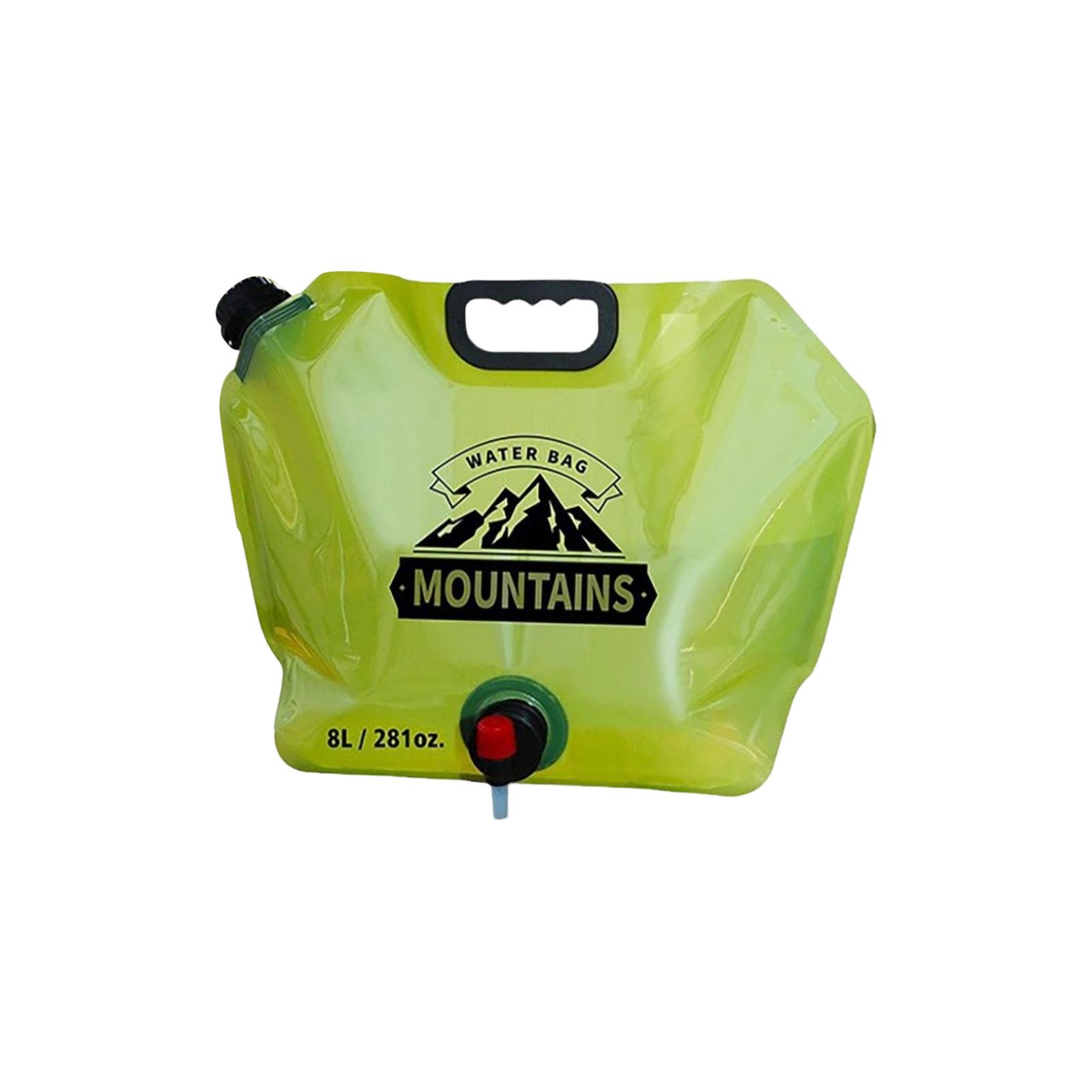 

Portable & Foldable Outdoor Water Bag — Large-Capacity, Thickened Soft-Body Water Container For Camping, Travel, Hiking, And Water Storage One Size армия зеленый