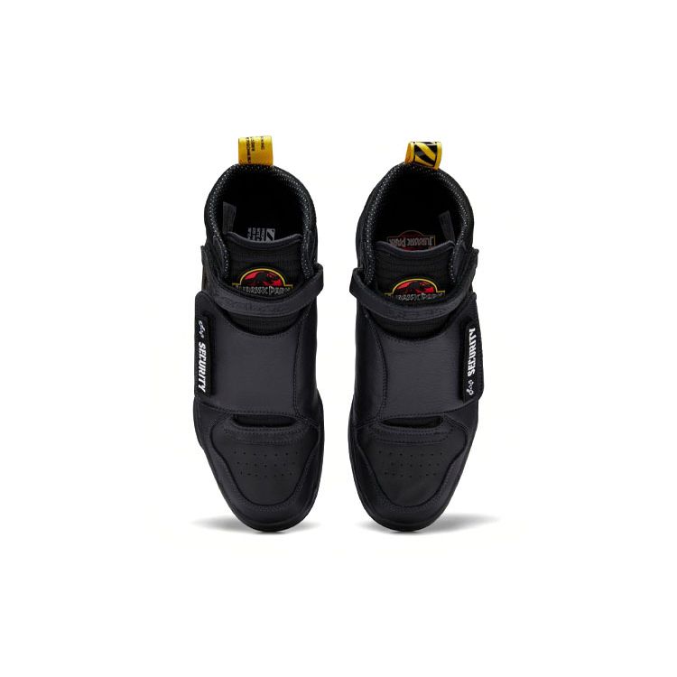 Jurassic Park x Reebok Stomper Security Pánské tenisky Černá Uhlová Plamenně žlutá GX5412