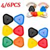 4/6pcs Playing Card Clamper Triangle Poker Card Organizer Hands-Free Little Hands Cards Tray for Seniors Children Adults