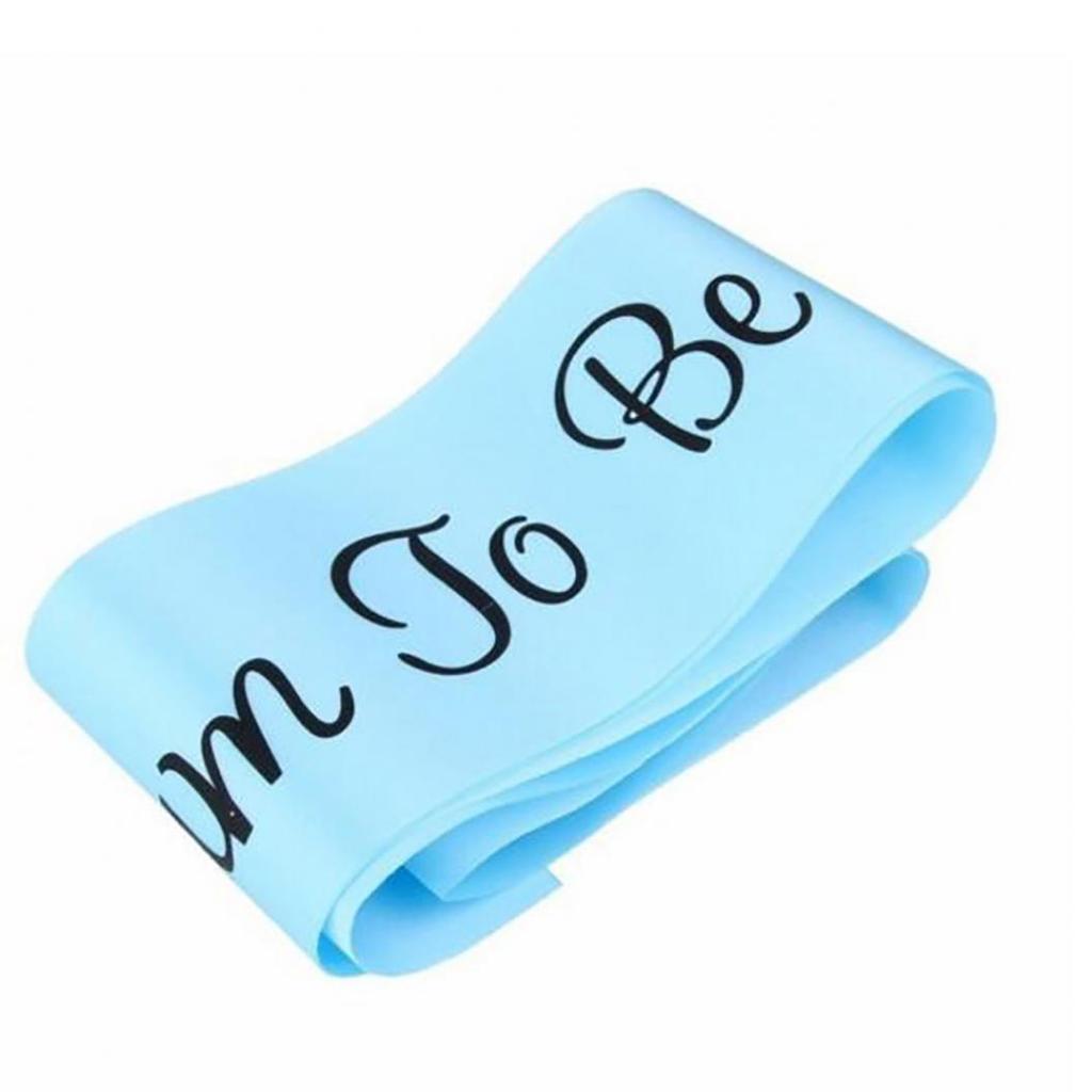 Maternity Pregnant Women Mum To Be Sash Baby Shower Boy Girl Party Decoration