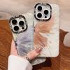 Glitter Butterfly Case For iPhone 11 12 13 14 15 Pro Max 15 Plus Laser Shell Pattern Cover For iPhone X XS Max Hard Case