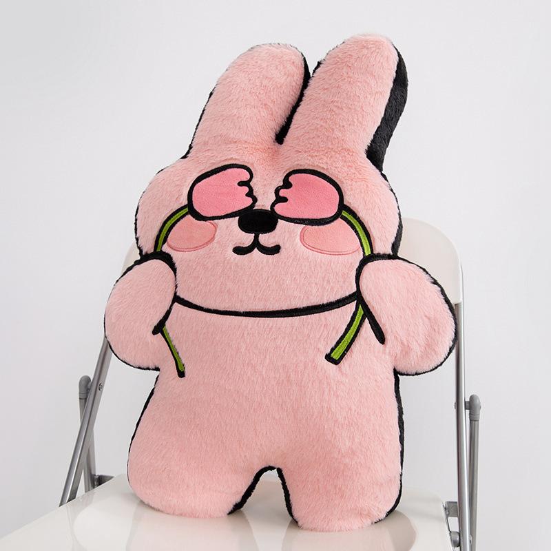 Valentine's Day Original Flowers Puppy Pillow Doll Doll Cute Plush Toys Biye Pig Doll Cushion