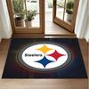 Covor din Catifea Cristal cu Design Pittsburgh Steelers Covoraș Decorativ Moale pentru Dormitor Intrare