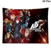 Persona 5 Wall Tapestry Aesthetic Wall Hanging Printed Fabric Blanket Decorative Tapestries for Bedroom Living Room Home Decor