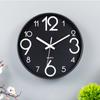 12 Inch Luminous Wall Clock Simple Luminous Digital Clock European DIY Silent Wall Clock Study Living Room Wall Sticker Clocks