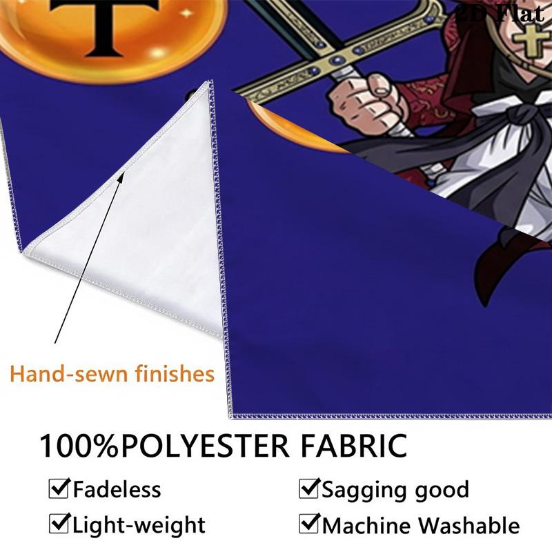 One Piece Poster Wall Tapestry Aesthetic Wall Hanging Printed Fabric Blanket Decorative Tapestries For Bedroom Living Room Home Decor
