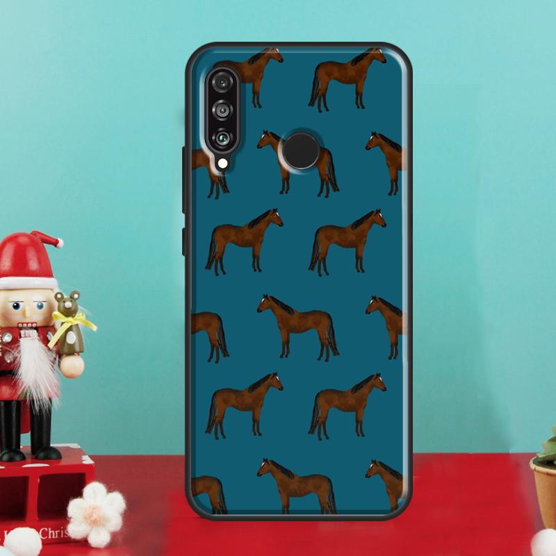 

Horses Pattern Collage For Huawei Nova 9 10 SE 12i 12s 11i 8i Y90 Y60 Y70 Y72 Y73 Y61 Y91 P60 Pro P30 P40 Lite Case Huawei Nova 12i