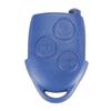 Automobile Blue 3 Button Remote Key Fob Protector Cover Case Housing For Transit Connect 2006-2014 ABS Plastic DIY Shell