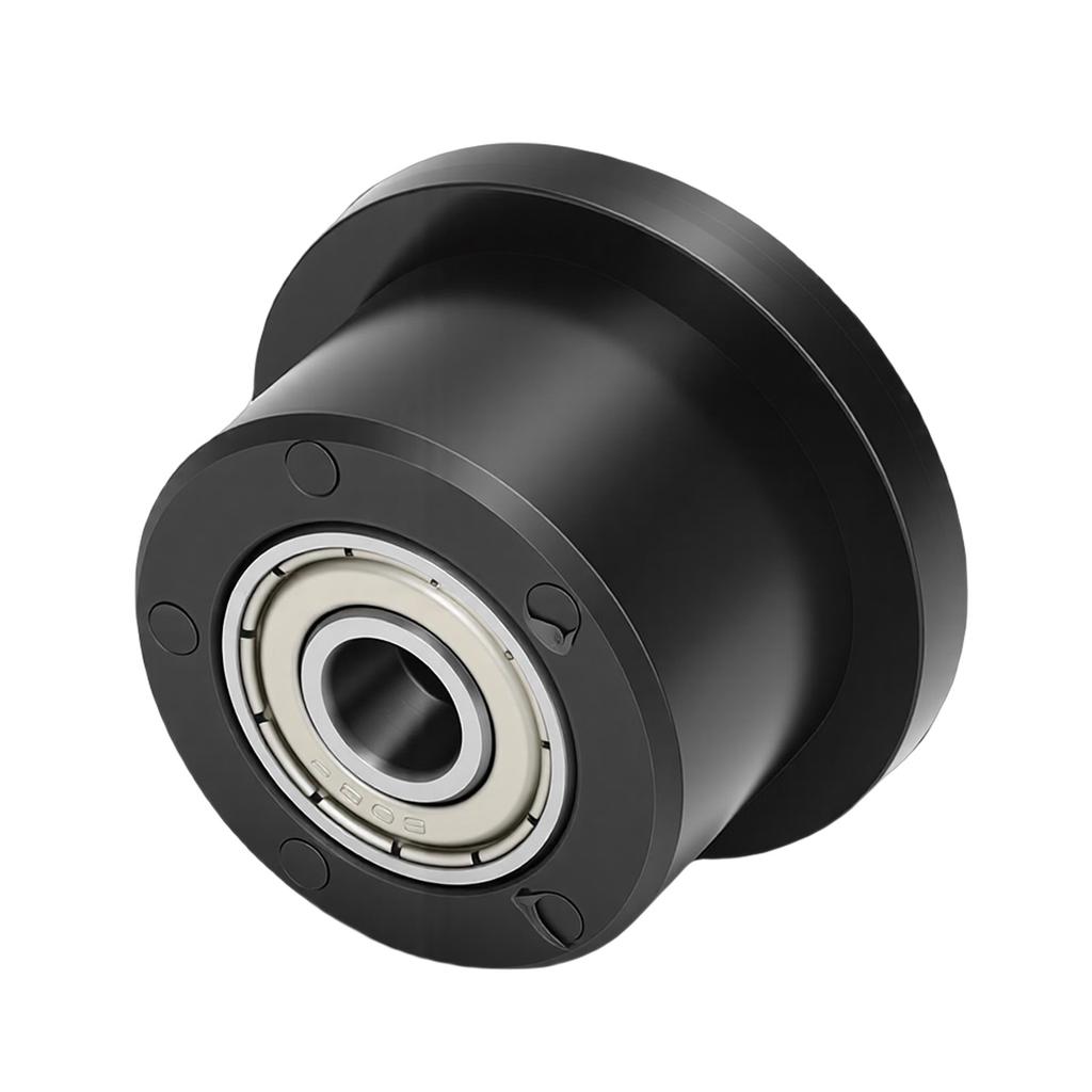 4 PZ Ruote a Rullo per Macchine da Palestra 42mm Cuscinetto Metallico Rullo in Poliuretano per Attrezzature Fitness per l'Esercizio