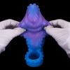 Liquid Silicone Cock Ring - Stretchy Penis Ring for Men, Enhances Pleasure & Erection, Realistic Wearable Male Toy