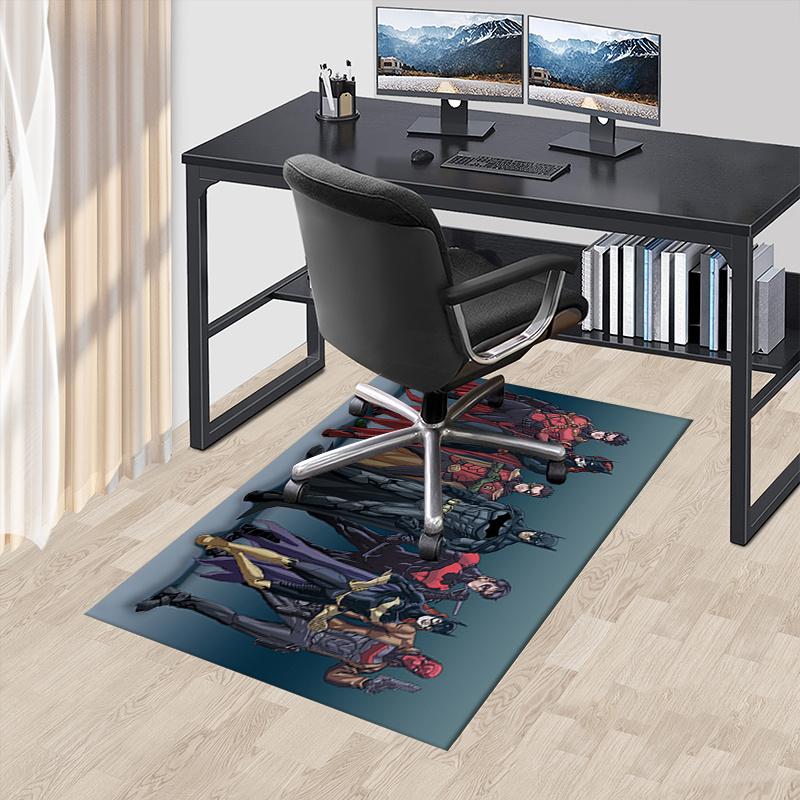 

Batman,Team Office Carpet Chair Mats, Home Decor Dormitory Floor Protector With Anti-Skid Backing, Large Area Coverage, Christmas Decoration 60cm by 90cm