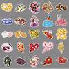 Waterproof Cute Cartoon Snake Stickers: 50-Pack for Water Bottles, Journals, and Phone Cases