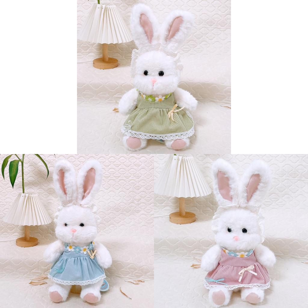Creative Plush Bunny Toy With Dress For Kids Girls Gift