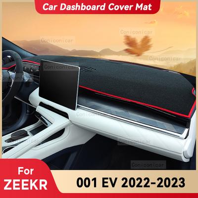 For ZEEKR 001 EV 2022 2023 Car Dashboard Cover Mat Sun Shade Pad Avoid Light Mat Instrument Carpet Protection Accessories