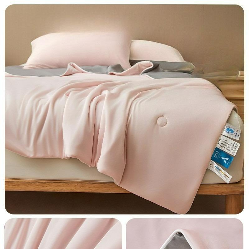 Summer Quilt 2026 NEW Soft Breathable Comfortable Cool Quilt Ice Silk Blanket Washable Air Conditioner Quilt 105x150cm