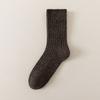 Wool Socks for Men's Autumn and Winter Mid-calf Socks, Thickened and Warm Long Calf Winter High-calf Men's Long Calf Socks