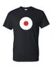 Round Japanese Flag T-Shirt Tee Shirt Asia Tokyo Kyoto Kobe Japan JPN JN