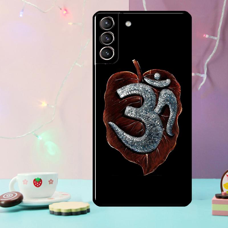 

Aum Om Symbol Phone Case For Samsung Galaxy S24 Ultra S20 S21 S22 S23 S25 Ultra S9 S10 Plus S24 FE Cover For Galaxy S9