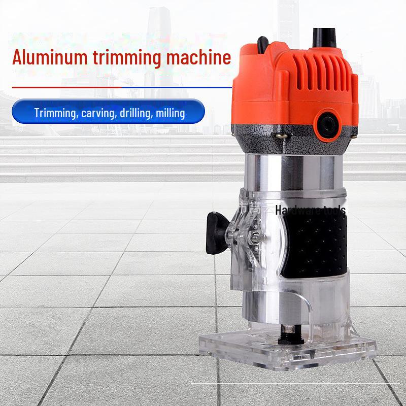 Multifunctional Electric Woodworking Trimming and Engraving Machine for Wood, Aluminum, and Plastic