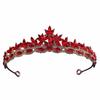 Rhinestone Queen Princess Crown Alloy Bridal Headwear Vintage Crystal Tiaras  Dress Party