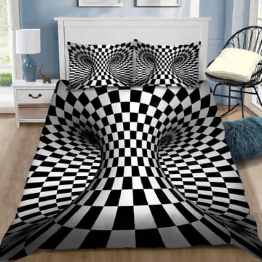 Tmarc Tee D Magic Bedding Cover Suit Comforter Duvet Cover Set Home Textiles