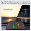 G23 Universal Digital Gps Speedometer Color Font Hd Lcd Projection Car Hud Multi Functional Tester Head Up Display