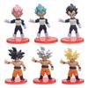 21Pcs/Set Z Anime Figure Toys Son Goku Majin Buu Vegeta Frieza Broli Cell PVC Cartoon Model Dolls Birthday Gifts