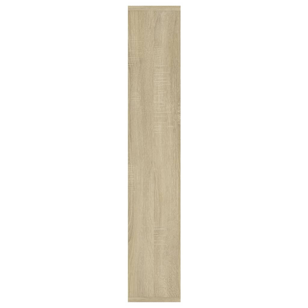 Vidaxl Półka Ścienna, Dąb Sonoma, 36X16X90 Cm, Materiał Drewnopochodny