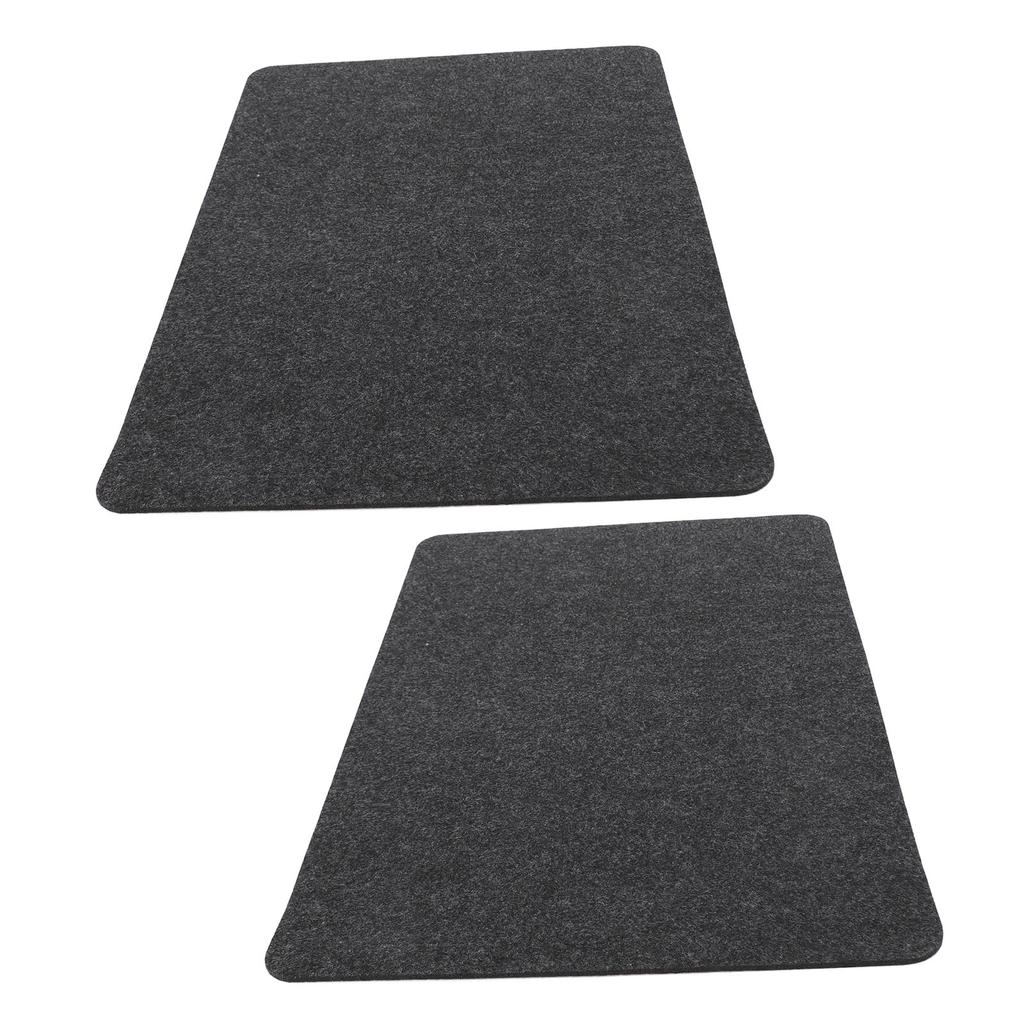 2 ST Värmebeständig Matta Halkfri Glasfiber och Silikonharts Bänkskiva Skyddsmatta för Hemmet