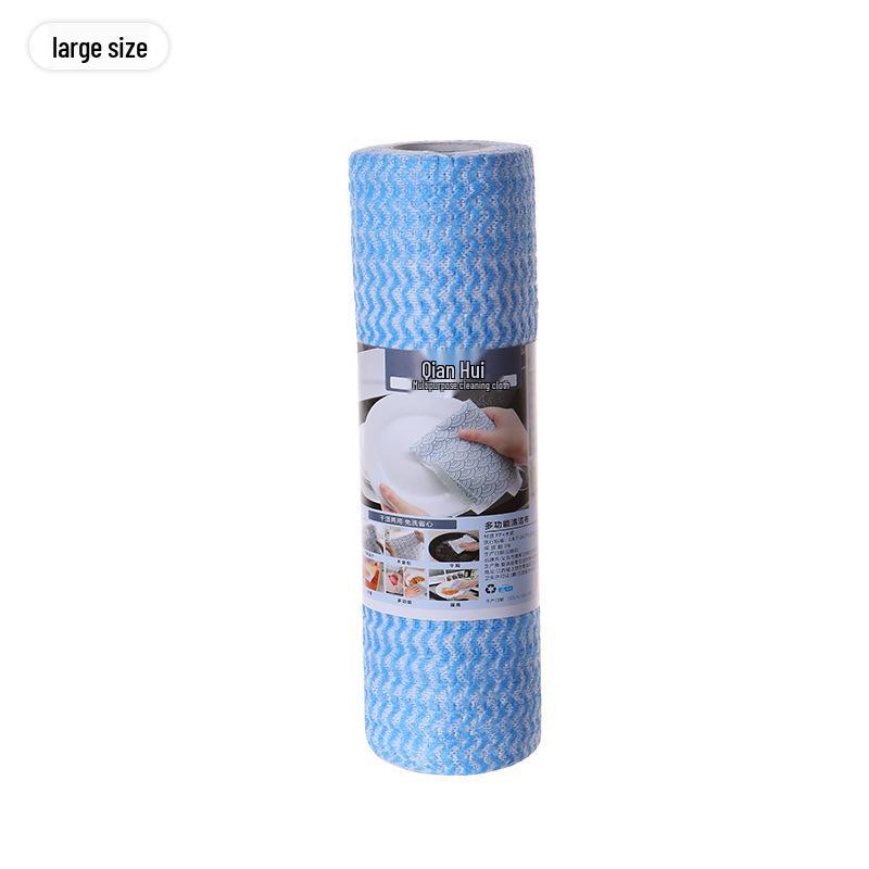 Dual-Use Disposable Kitchen Towels - Durable Wet & Dry Cleaning, Lint-Free