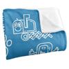 Blue's Clues Silky Collage Supersoft Blanket